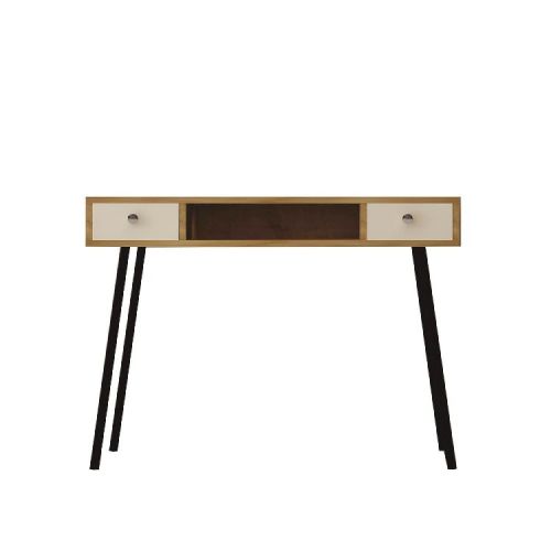EPIKASA Desk Gioia - Oak 100x60x72 cm, Leg eight 60 cm