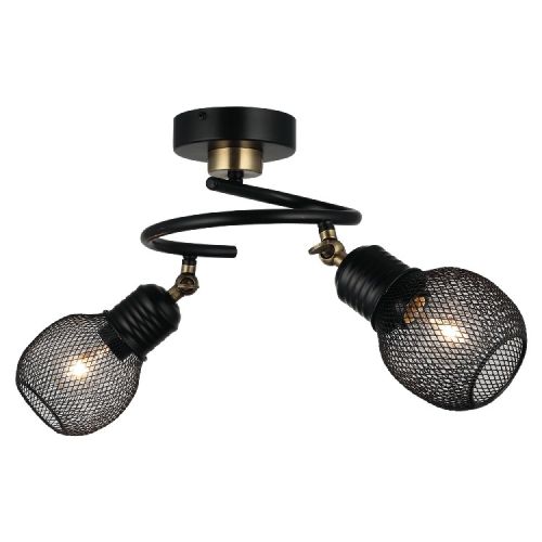 EPIKASA Ceiling Lamp Piacenza - Black 32x19x34 cm