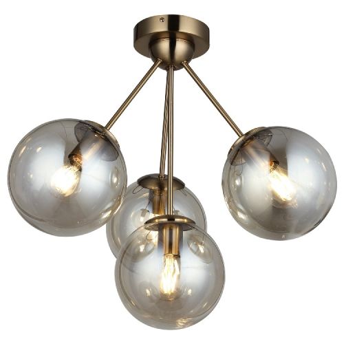 EPIKASA Ceiling Lamp Potenza - Gold 54x54x50 cm