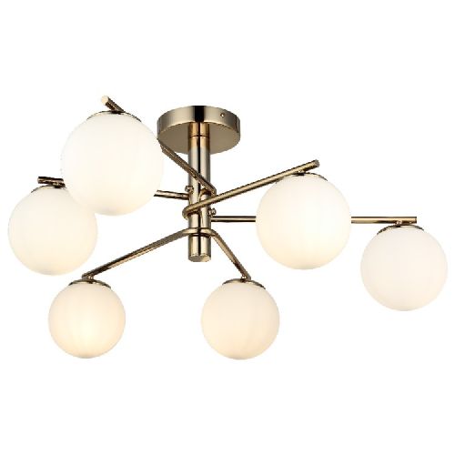EPIKASA Ceiling Lamp Bumerang - Gold 76,5x76,5x36,5 cm
