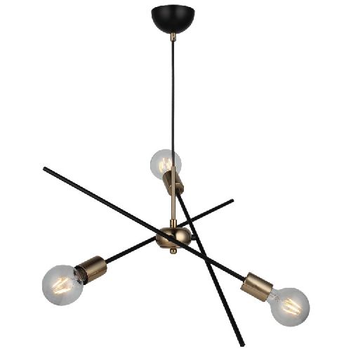 EPIKASA Hanging Lamp Pavia - Black ire Min 5,5 Cm Max 80 cm