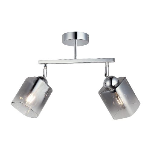 EPIKASA Ceiling Lamp Rieti - Chrome 10x34x30 cm
