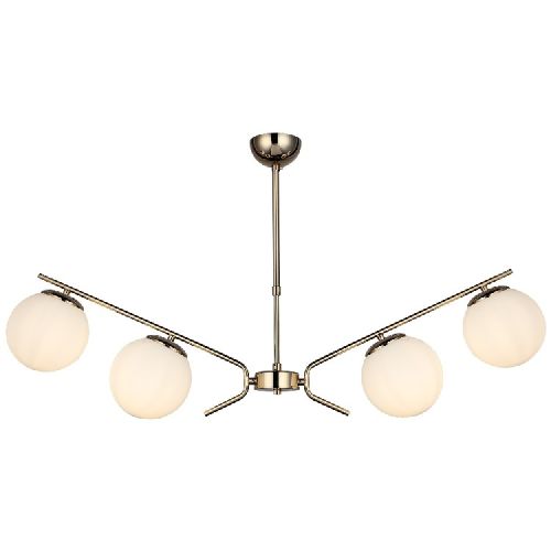 EPIKASA Hanging Lamp Petos - Gold Lamp Rod Min 15 cm Max 45 cm