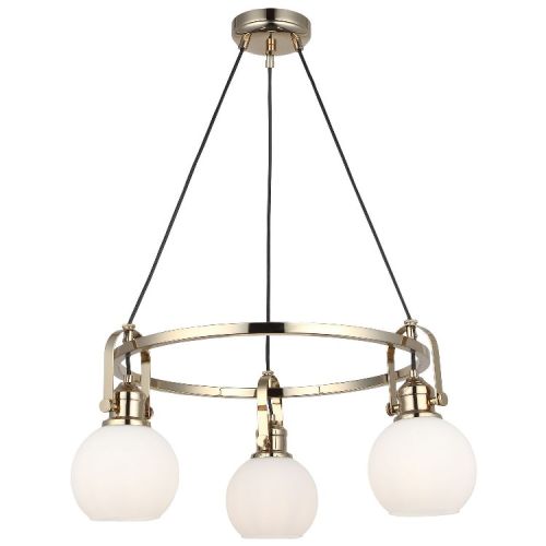 EPIKASA Hanging Lamp Pesaro - Gold ire Min 4,5 Cm Max 80 cm