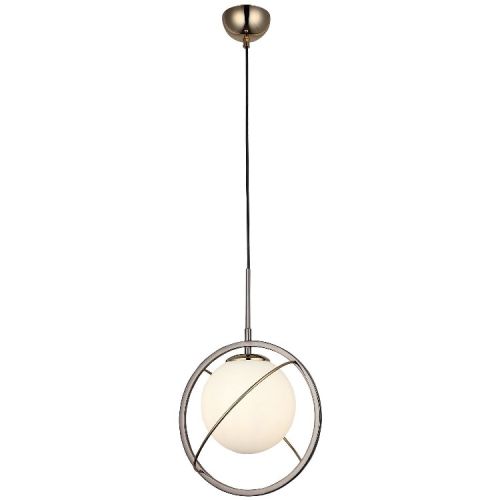 EPIKASA Hanging Lamp World - Chrome 28x28x102 cm