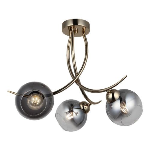 EPIKASA Ceiling Lamp Fermo - Bronze 52x5,2x41,5 cm