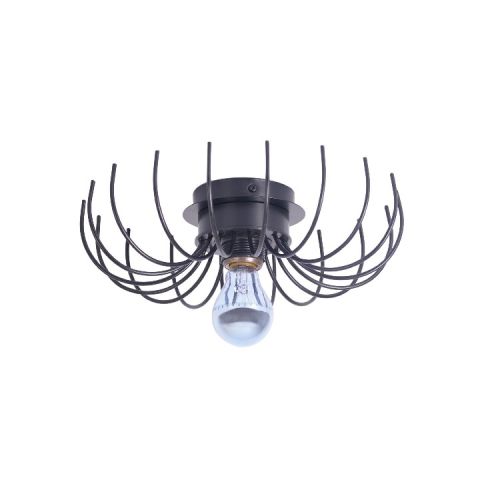 EPIKASA Ceiling Lamp Carrara - Black 32x32x10 cm