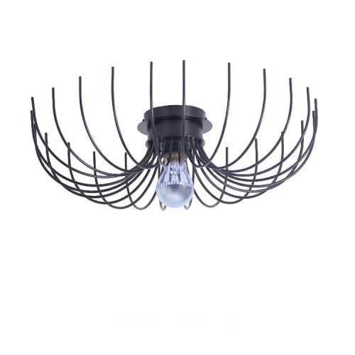 EPIKASA Ceiling Lamp Lion - Black 46x46x13 cm