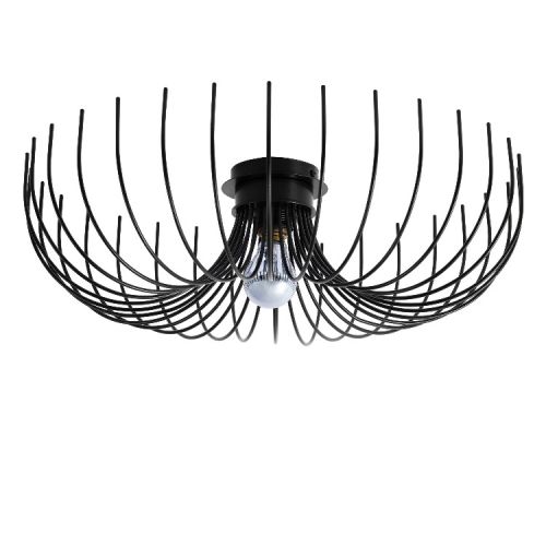 EPIKASA Ceiling Lamp Carrara - Black 56x56x16 cm