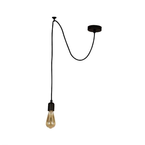 EPIKASA Hanging Lamp Andria - Black 90x12x93 cm