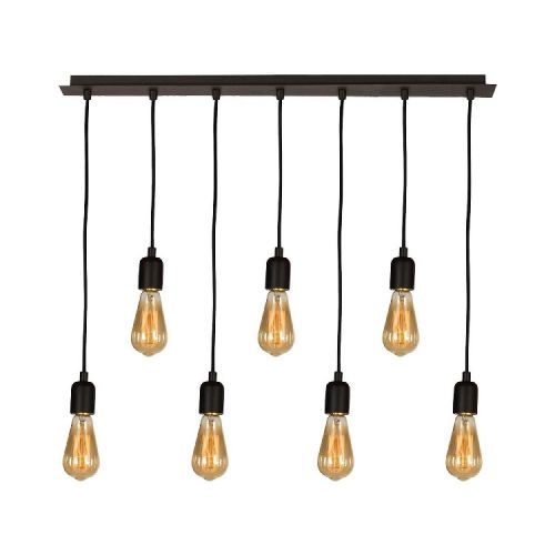 EPIKASA Hanging Lamp Fallby - Black 80x10x93 cm