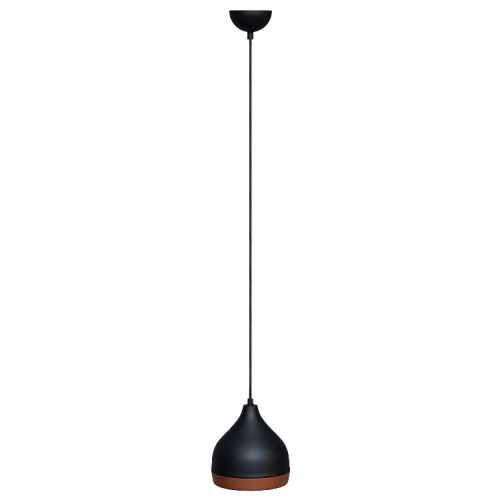 EPIKASA Hanging Lamp Firenze - Black 17x17x80 cm