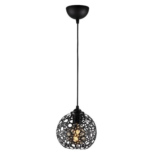 EPIKASA Hanging Lamp Seljuk - Black 17x17x115 cm
