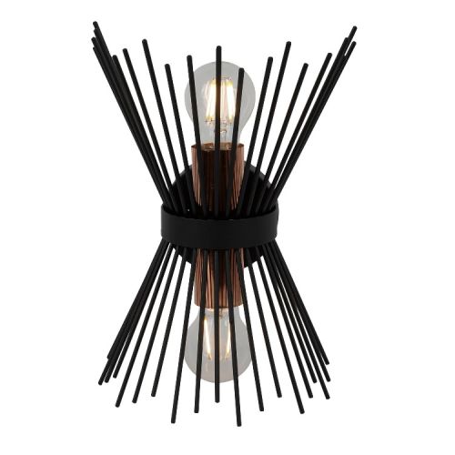 EPIKASA Wall Lamp Brush - Black 22x15x32 cm