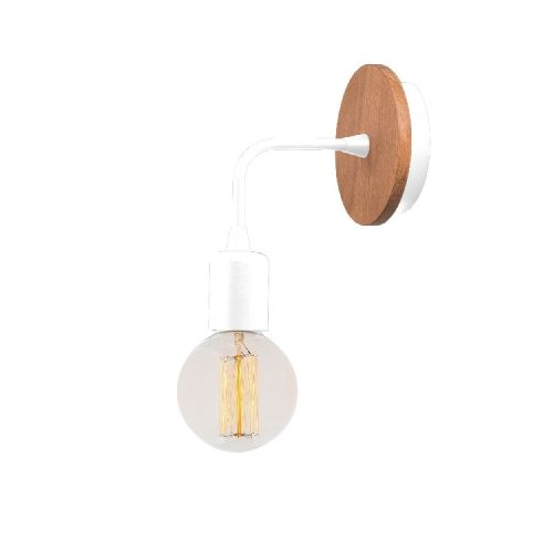 EPIKASA Wall Lamp Simple Drop - White 12x10x13 cm