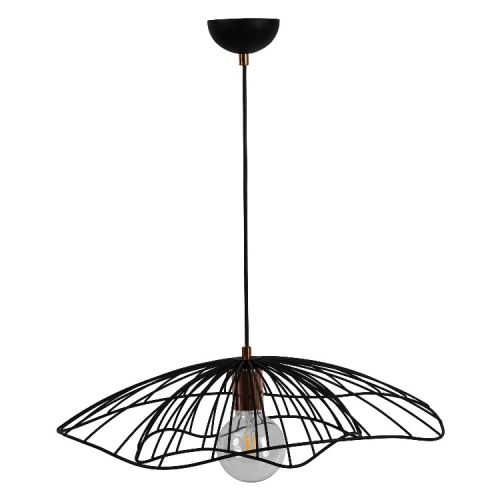 EPIKASA Hanging Lamp Venezia - Black 55x55x80 cm
