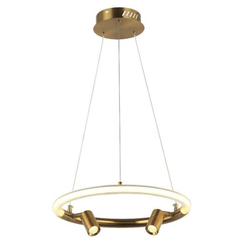 EPIKASA Hanging Lamp Seleste - Bronze 40x40x84 cm