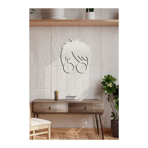 EPIKASA Metal Wall Decoration Harry Potter 3 - Silver 45x1,5x50 cm