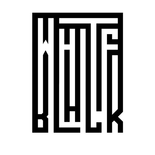 EPIKASA Decorazione da Parete in Metallo White Black 1 - Nero 50x1,5x66 cm