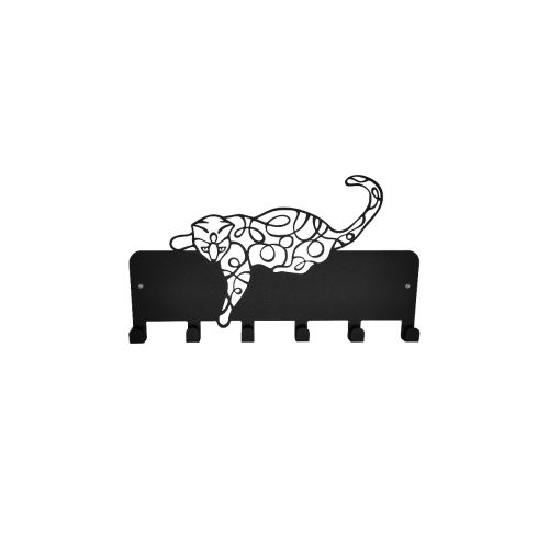 EPIKASA Hanger Cats 13 - Black 50x1,5x32 cm