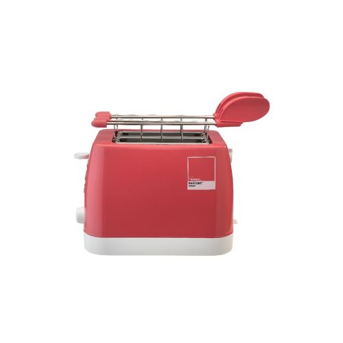BIMAR Toaster with Tongs Pantone - Red 26x18x17 cm