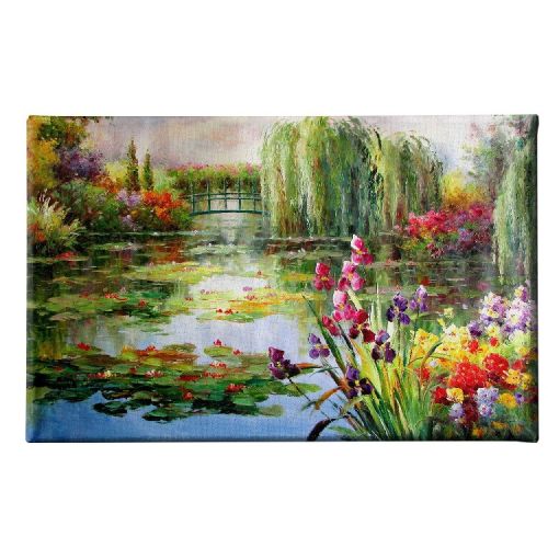 EPIKASA Canvas Print Monet Water Lilies - Multicolor 70x3x45 cm