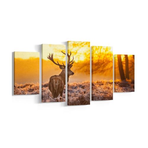 EPIKASA Canvas Print Deer 2 - Multicolor 20x3x40 cm, 20x3x50 cm,  20x3x60 cm
