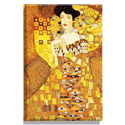 EPIKASA Canvas Print Klimt Portrait of Adele Bloch-Bauer I - Multicolor 60x3x90 cm