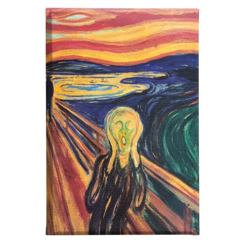 EPIKASA Stampa su Tela L'Urlo Di Munch - Multicolore 60x3x90 cm