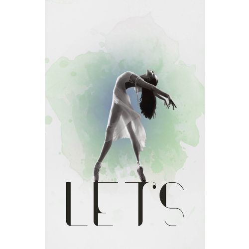 EPIKASA Stampa su Tela Let'S Dance - Multicolore 45x3x70 cm