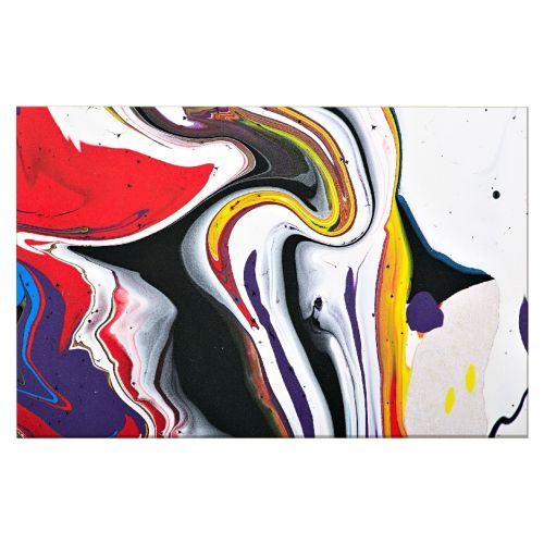 EPIKASA Stampa su Tela Colore Astratto 2 - Multicolore 150x3x100 cm