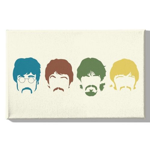 EPIKASA Stampa su Tela The Beatles - Multicolore 70x3x45 cm