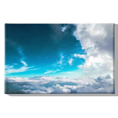 EPIKASA Canvas Print Sky - Blue 70x3x45 cm
