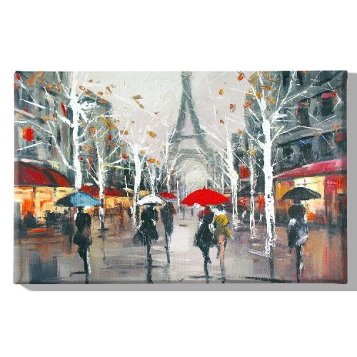 EPIKASA Canvas Print Paris 4 - Multicolor 70x3x45 cm