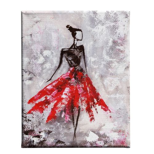 EPIKASA Canvas Print Woman 6 - Red 45x3x70 cm
