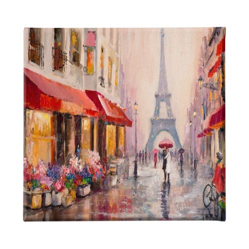 EPIKASA Canvas Print Eiffel Tower 7 - Multicolor 60x3x60 cm