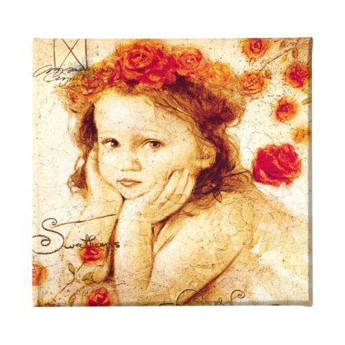 EPIKASA Canvas Print Baby 1 - Brown 60x3x60 cm