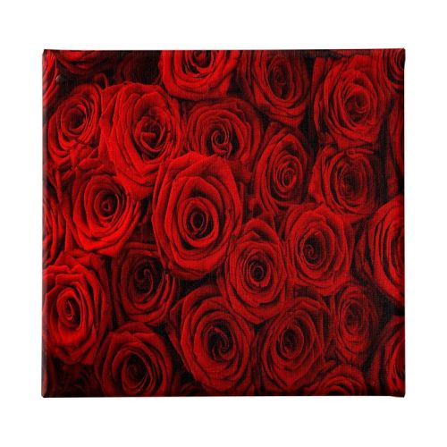 EPIKASA Canvas Print Flowers - Red 60x3x60 cm