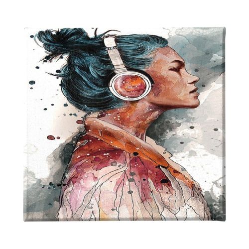 EPIKASA Canvas Print Woman 8 - Multicolor 60x3x60 cm