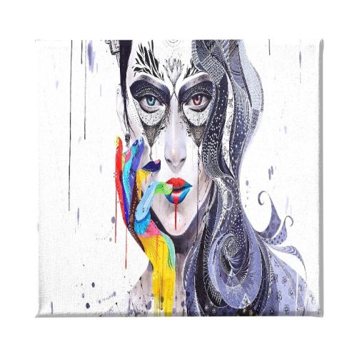 EPIKASA Canvas Print Woman 1 - Multicolor 60x3x60 cm