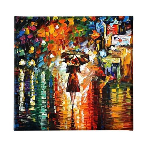 EPIKASA Canvas Print Under the Rain 1 - Multicolor 60x3x60 cm