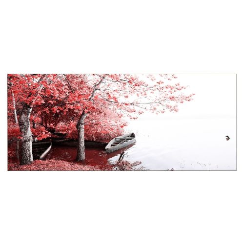 EPIKASA Canvas Print Sailboat - Pink 100x3x70 cm
