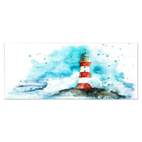 EPIKASA Canvas Print Sea - Blue 100x3x70 cm