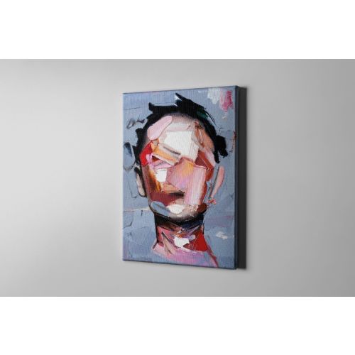 EPIKASA Canvas Print Face - Blue 100x3x150 cm