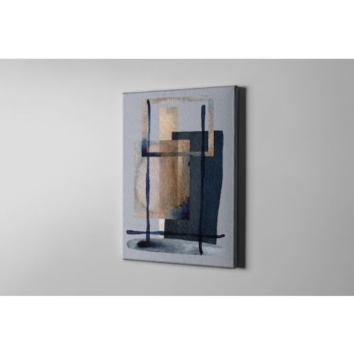 EPIKASA Canvas Print Abstract 1 - Blue 100x3x150 cm