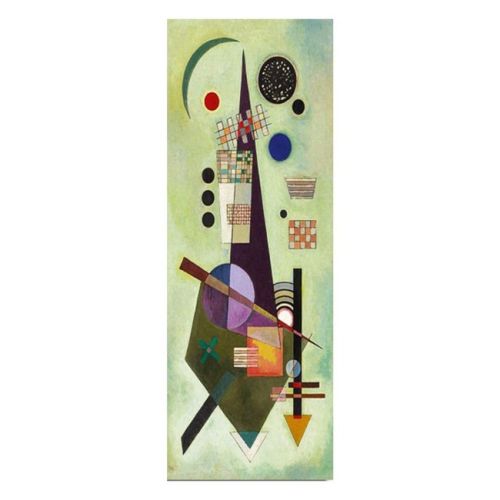 EPIKASA Stampa su Tela Kandinsky Composizione 4 - Multicolore 70x3x100 cm