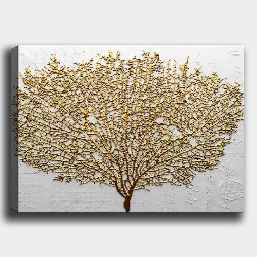 EPIKASA Canvas Print Tree 6 - Gold 100x3x70 cm