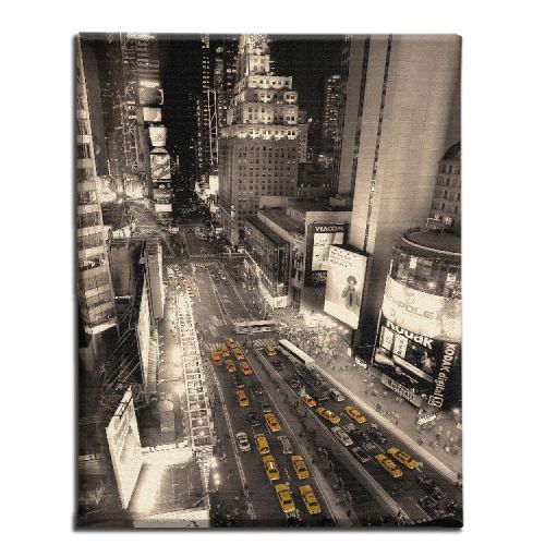 EPIKASA Stampa su Tela New York - Multicolore 45x3x70 cm