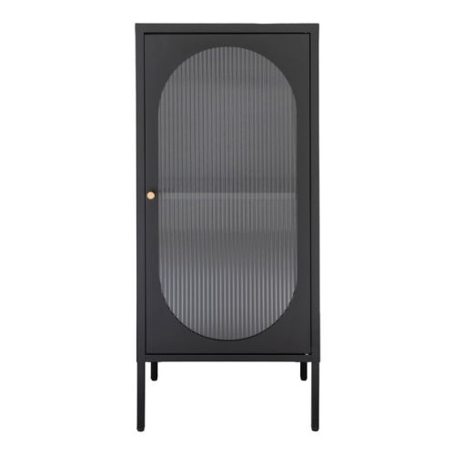 EPIKASA Display Cabinet Adelaide - Black 35x50x110 cm