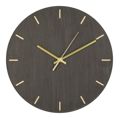 EPIKASA Wall Clock Asti - Grey 3x30x30 cm